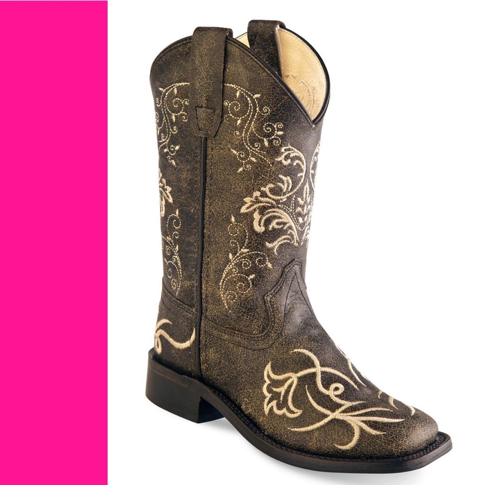 Old West Girl’s Cowgirl Boot
